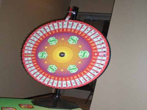 Casino Night Money Wheel