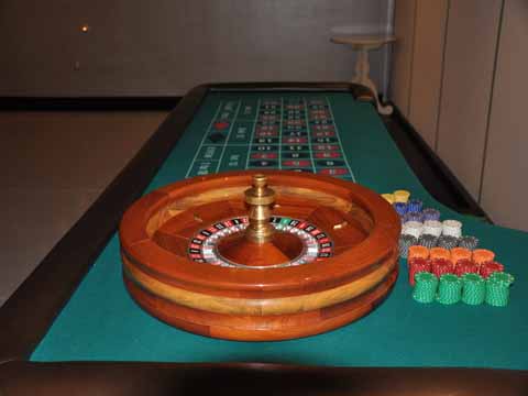 Roulette table at a casino night in Phoenix